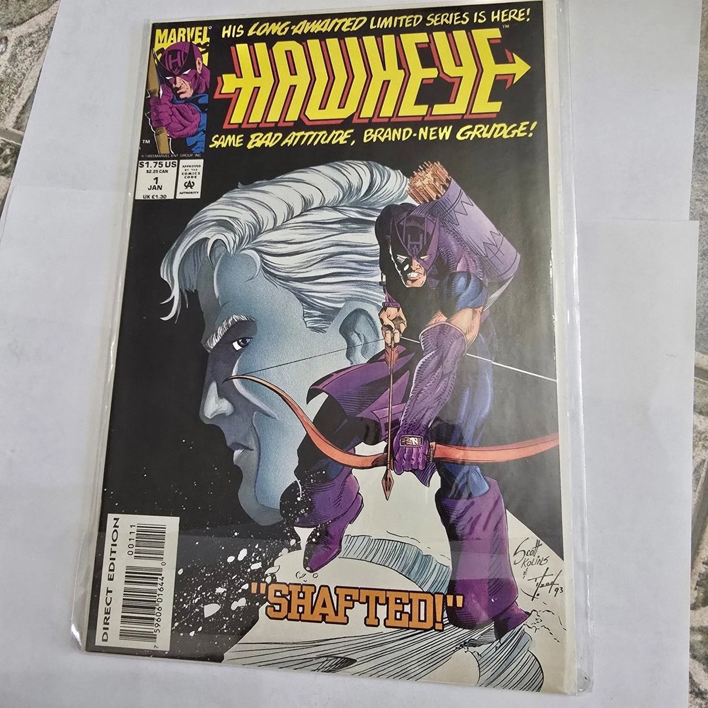 Hawkeye #1–2 Marvel Comics 1994 Limited Series Clint Barton