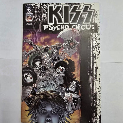 KISS Psycho Circus #2 Image Comics 1997 Gene Simmons Paul Stanley Comic