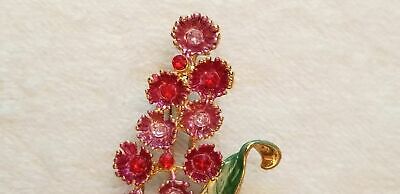 Pink Flower Brooch