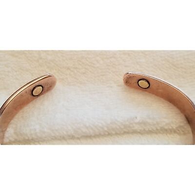 Solid Copper Magnet Cuff Bracelet