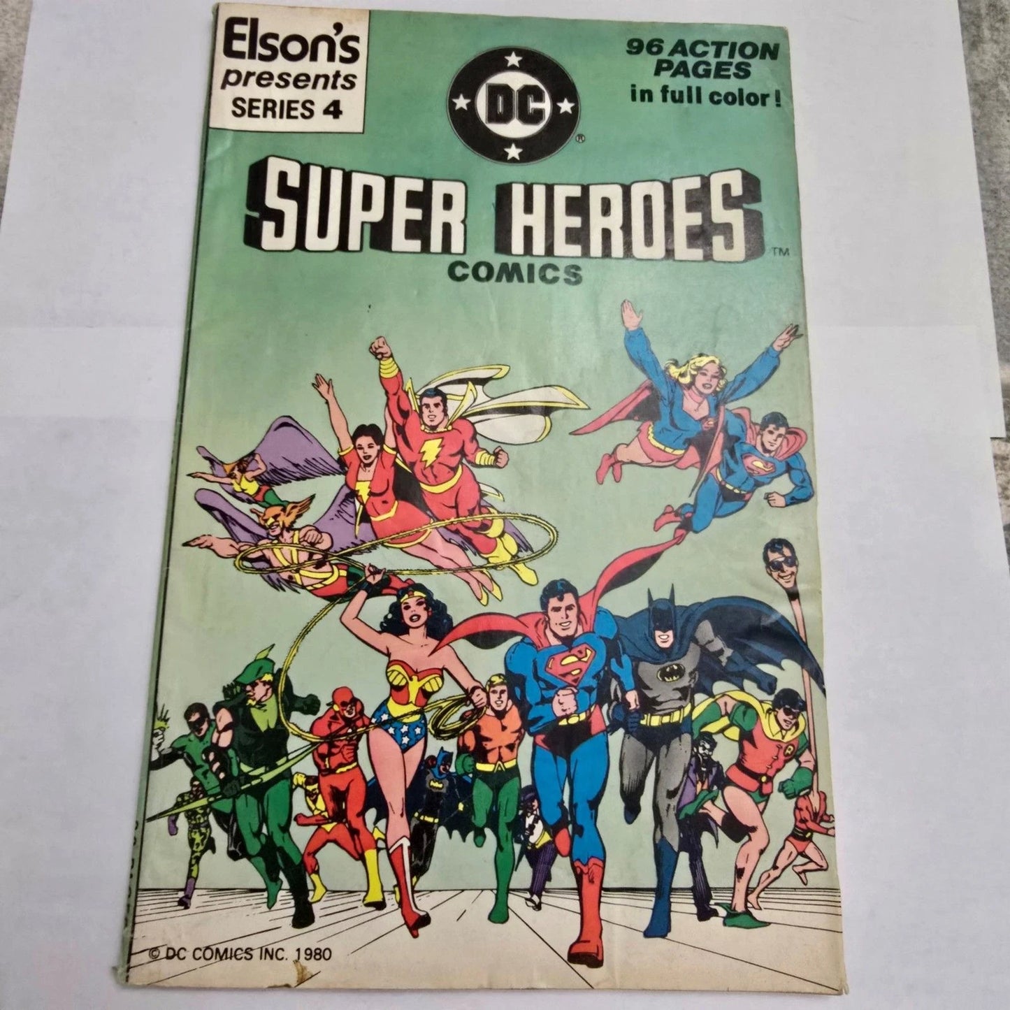 DC Super Heroes Comics Elson's Series 4 (1980) Promotional Comic