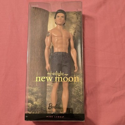 Twilight Saga New Moon Jacob Black ~ Barbie Pink Label Collector Doll