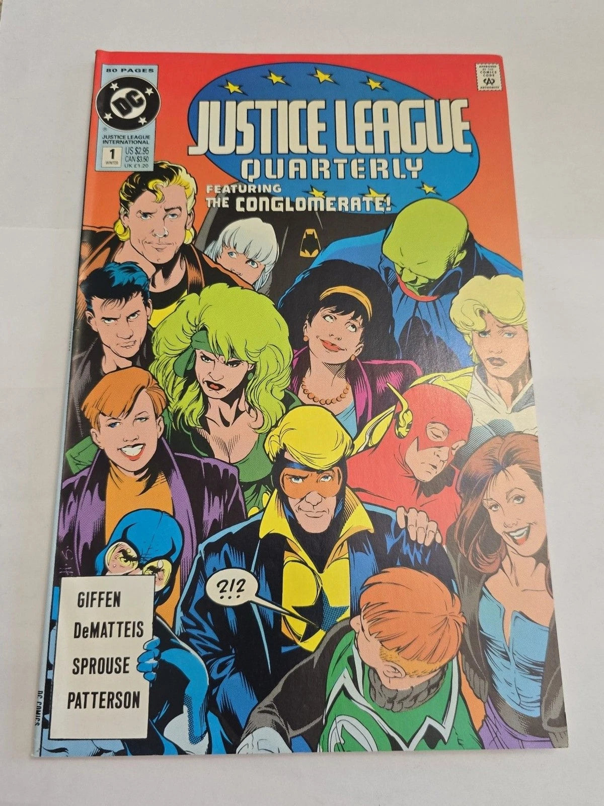 Justice League Quarterly #1 (1990) DC Comics Justice League International