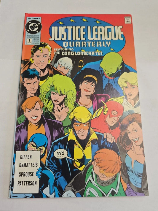 Justice League Quarterly #1 (1990) DC Comics Justice League International