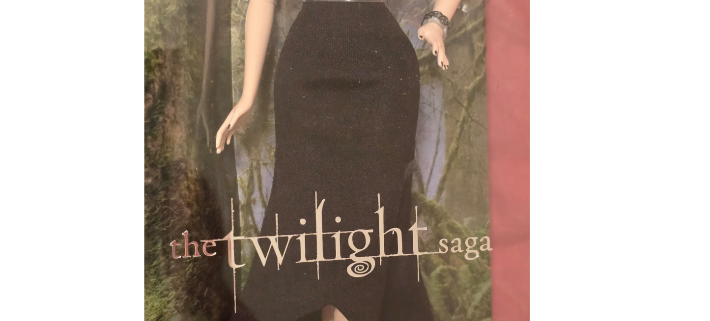 The Twilight Saga: Breaking Dawn– Rosalie 2012 Barbie Doll Pink Label