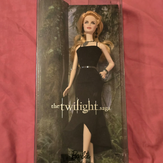 The Twilight Saga: Breaking Dawn– Rosalie 2012 Barbie Doll Pink Label