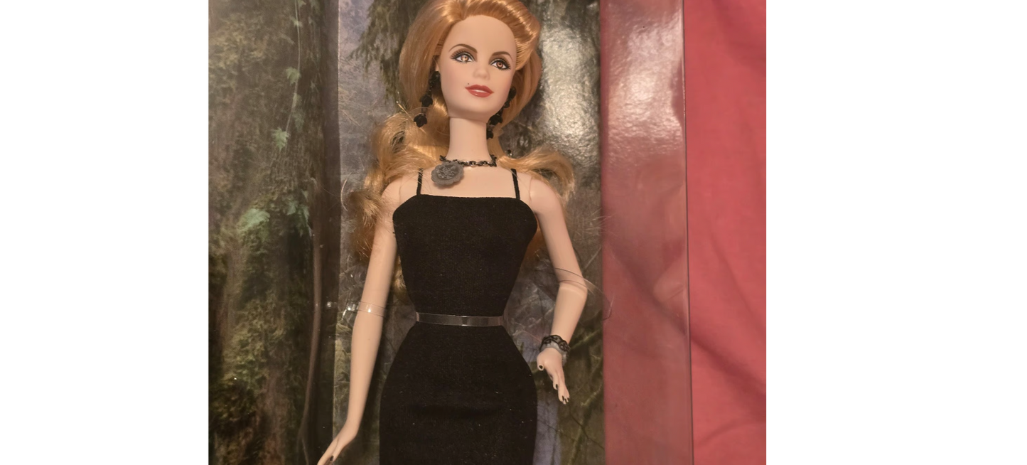 The Twilight Saga: Breaking Dawn– Rosalie 2012 Barbie Doll Pink Label