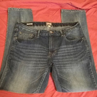 Weatherproof Men's Dark Blue Vintage Straight Jeans