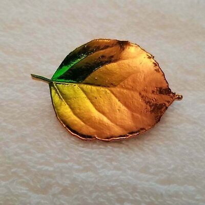 Mini Fall Hombre Leaf Brooch