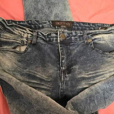 Dark Wash Skinny Jeans for Men
