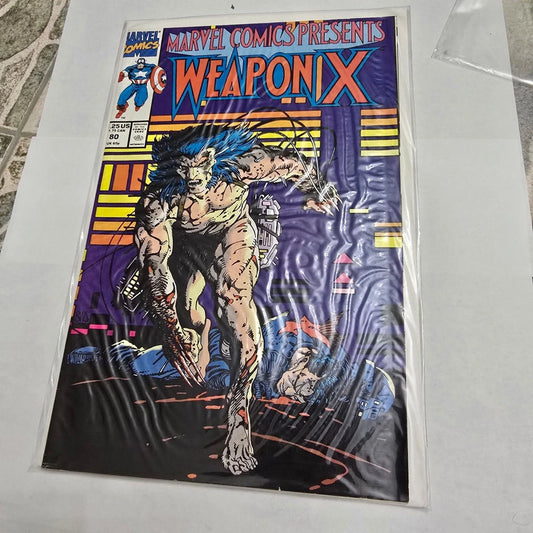 Marvel Comics Presents #80 Weapon X Wolverine Marvel 1991