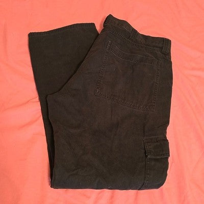 Men’s Black Distressed Jeans – Straight Leg Style