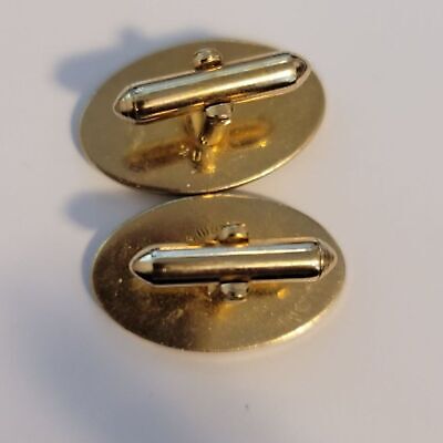 Swank Gold Tone Cufflinks