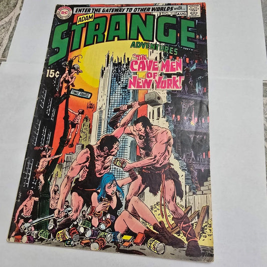 Strange Adventures #219 Adam Strange DC Comic 1969 Bronze Age Sci-Fi