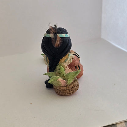 1998 Enesco Friends of the Feather Fishing Figurine 477613