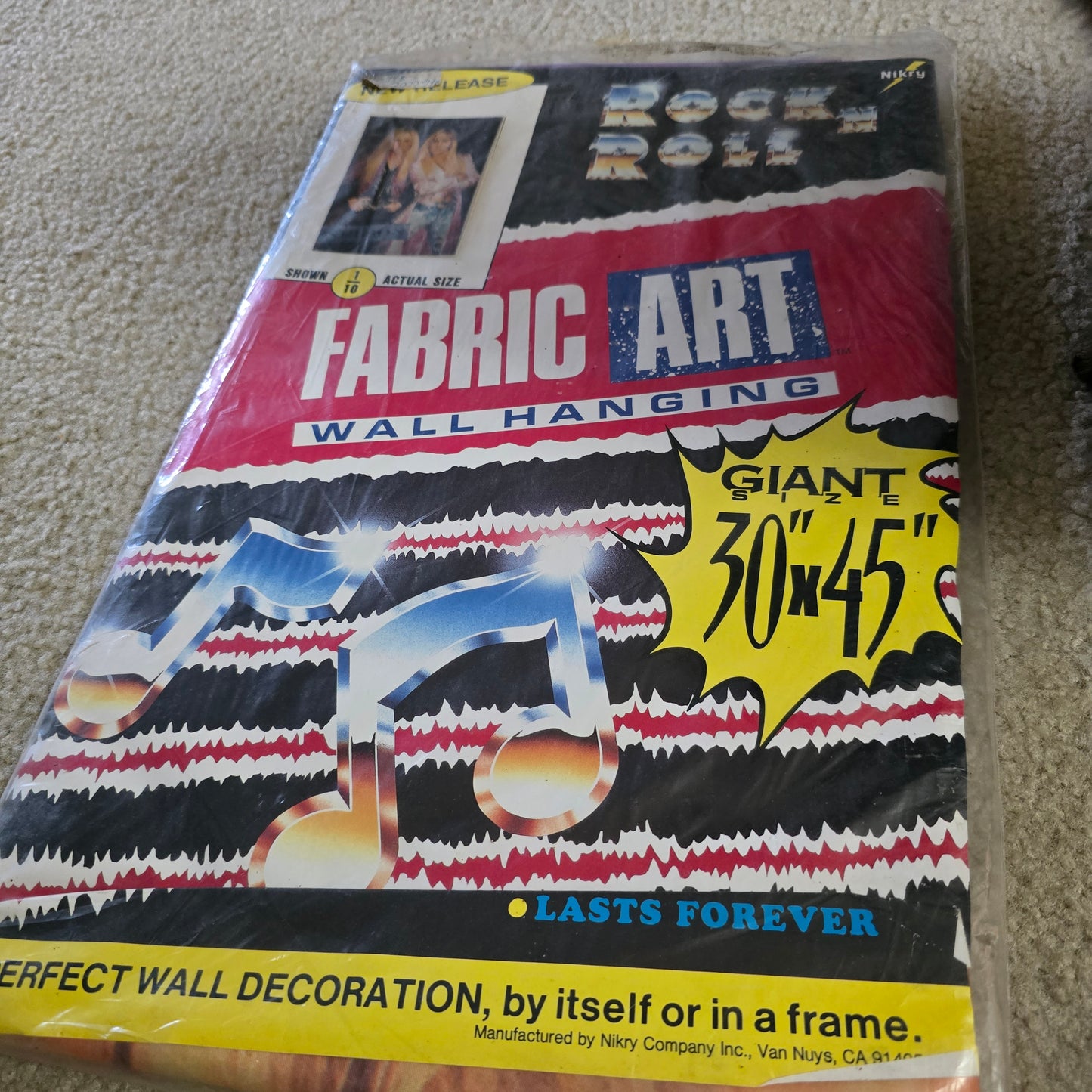 Vintage 1991 Nelson Poster Lot Poster Book + Fabric Wall Hanging 90s Rock Glam Metal Memorabilia Ricky Matthew Nelson