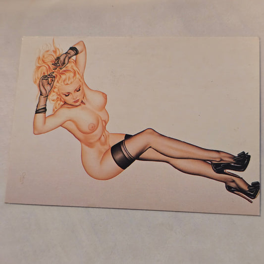 Olivia De Berardinis Silk Stockings #77 Collector Card (1989/1992)
