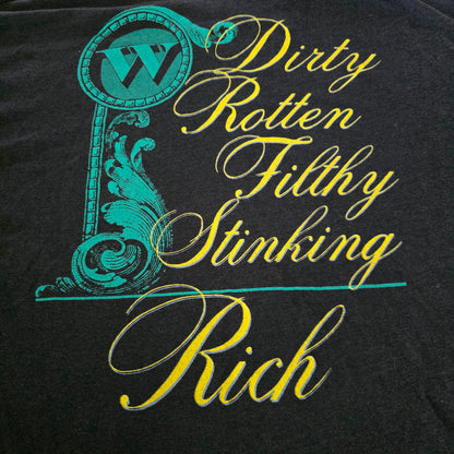Vintage Warrant Band Tee Dirty Rotten Filthy Stinking Rich Shirt
