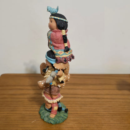 1995 Enesco Friends of the Feather “Brave Support” Figurine by Karen Hahn
