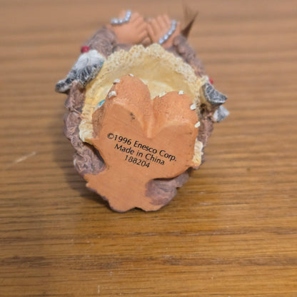 1996 Enesco Friends of the Feather “Little Bearing Gifts” Figurine