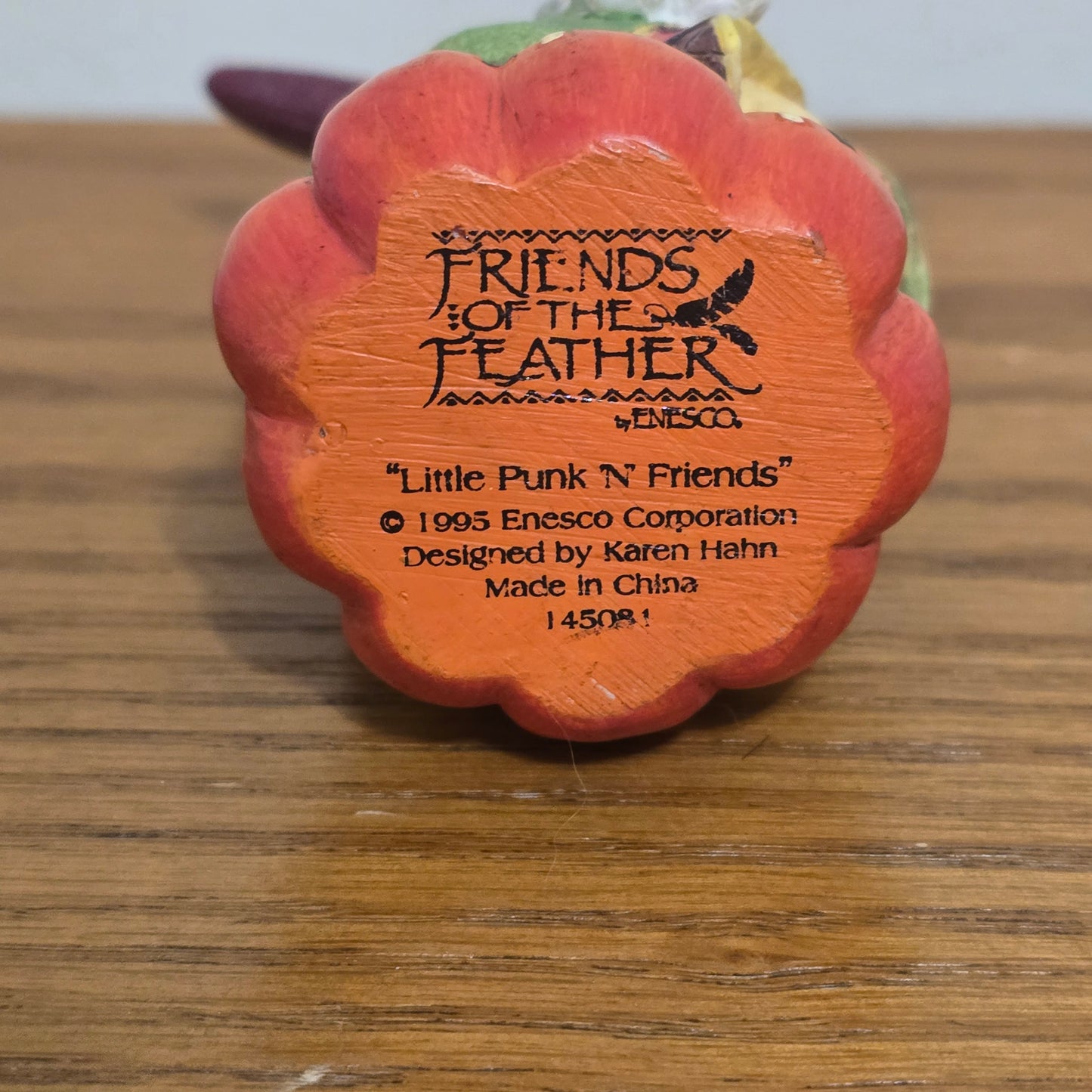 1995 Enesco Friends of the Feather “Little Punk ’N’ Friends” by Karen Hahn