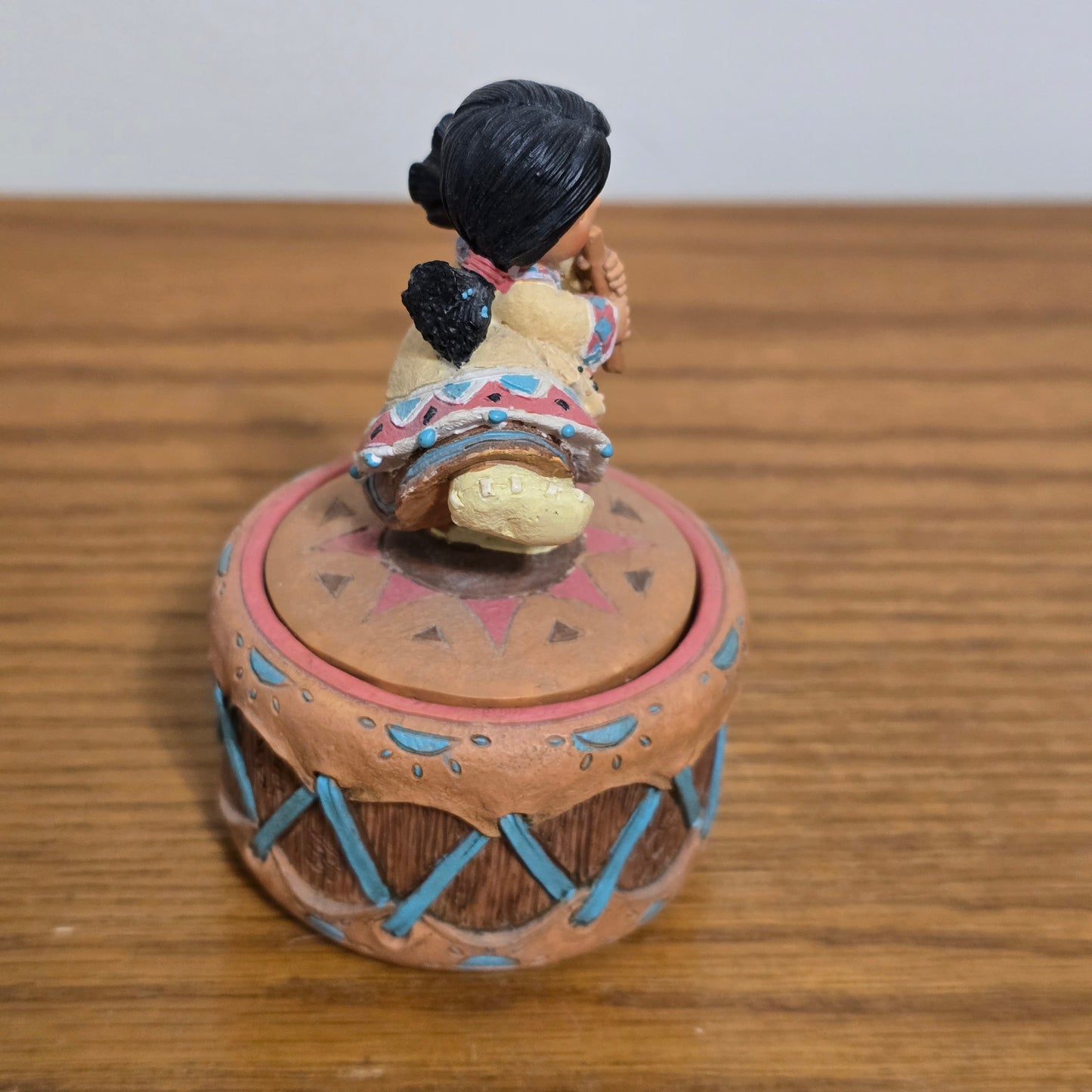 1995 Enesco Friends of the Feather “Harmony” Drum Figurine Set