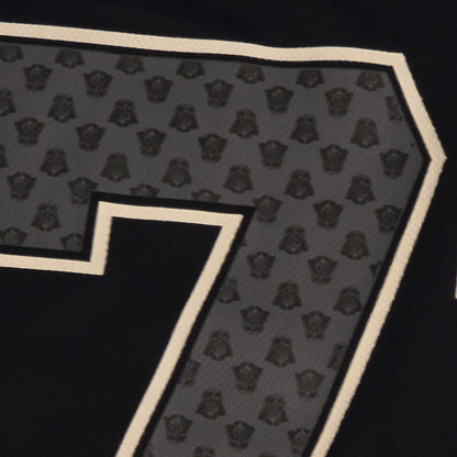 Star Wars Darth Vader 77 Black Gray Football Style Jersey Shirt Size Large