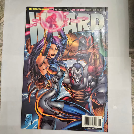 Wizard Magazine #45 (May 1995) X-Men Cover