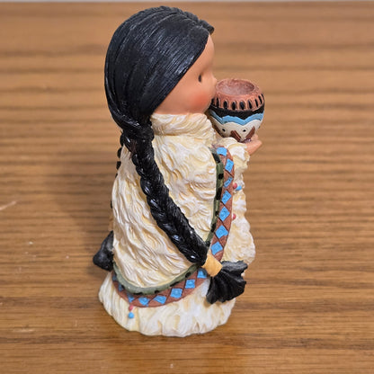 1996 Friends of the Feather “Little Bearing Gifts” Figurine by Enesco