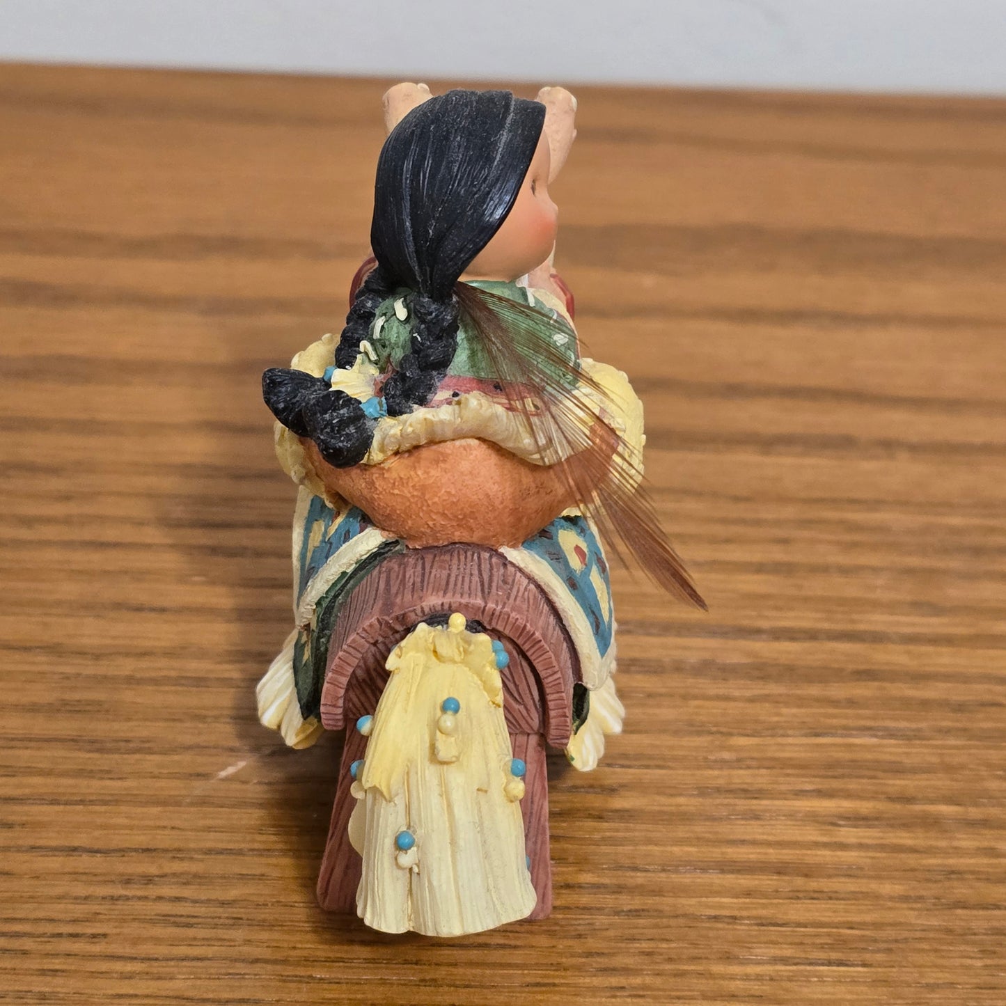 1997 Enesco Friends of the Feather “Ready Two Ride” Figurine by Karen Hahn