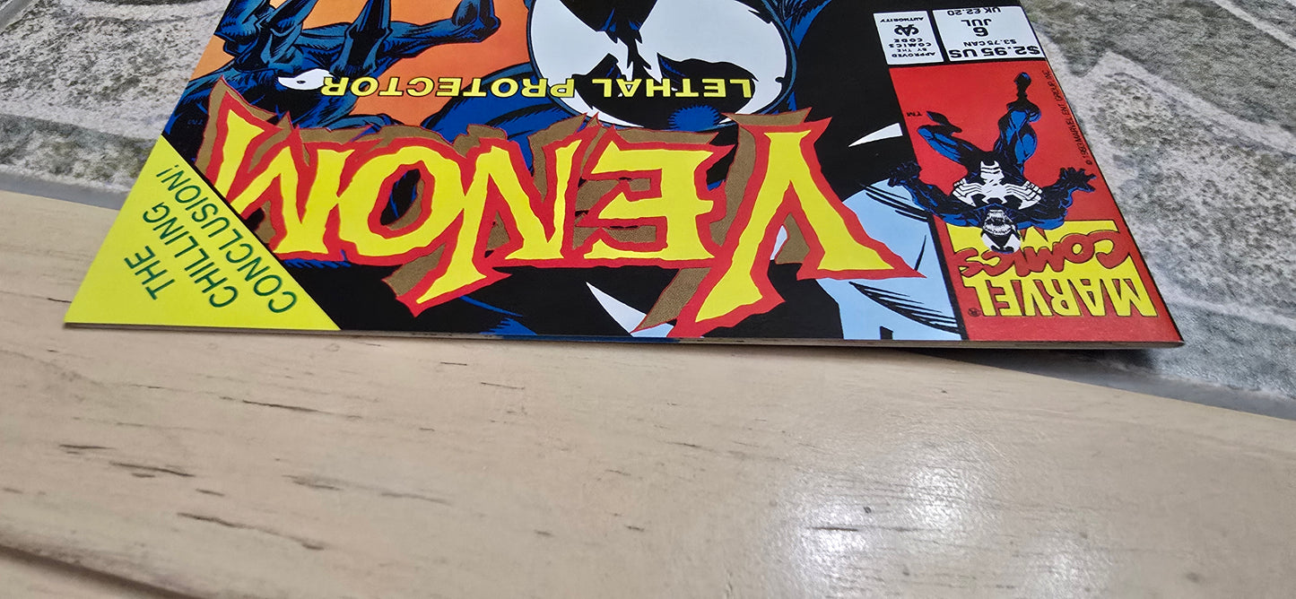 Venom: Lethal Protector #6 (1993) – Final Issue – Marvel Comics