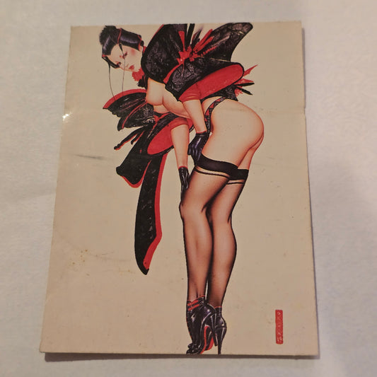 Olivia DeBerardinis “Cherry Blossoms” #37 (1984) Vintage Collector Trading Card