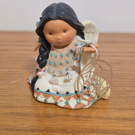 1998 Enesco Friends of the Feather “Dreams of Love” Figurine