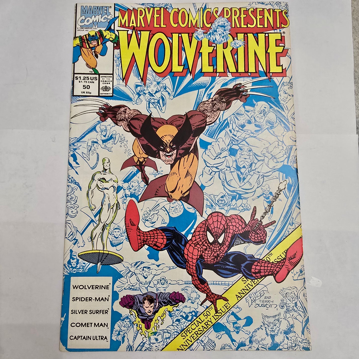 Marvel Comics Presents #50 (1990) Wolverine Anniversary Issue