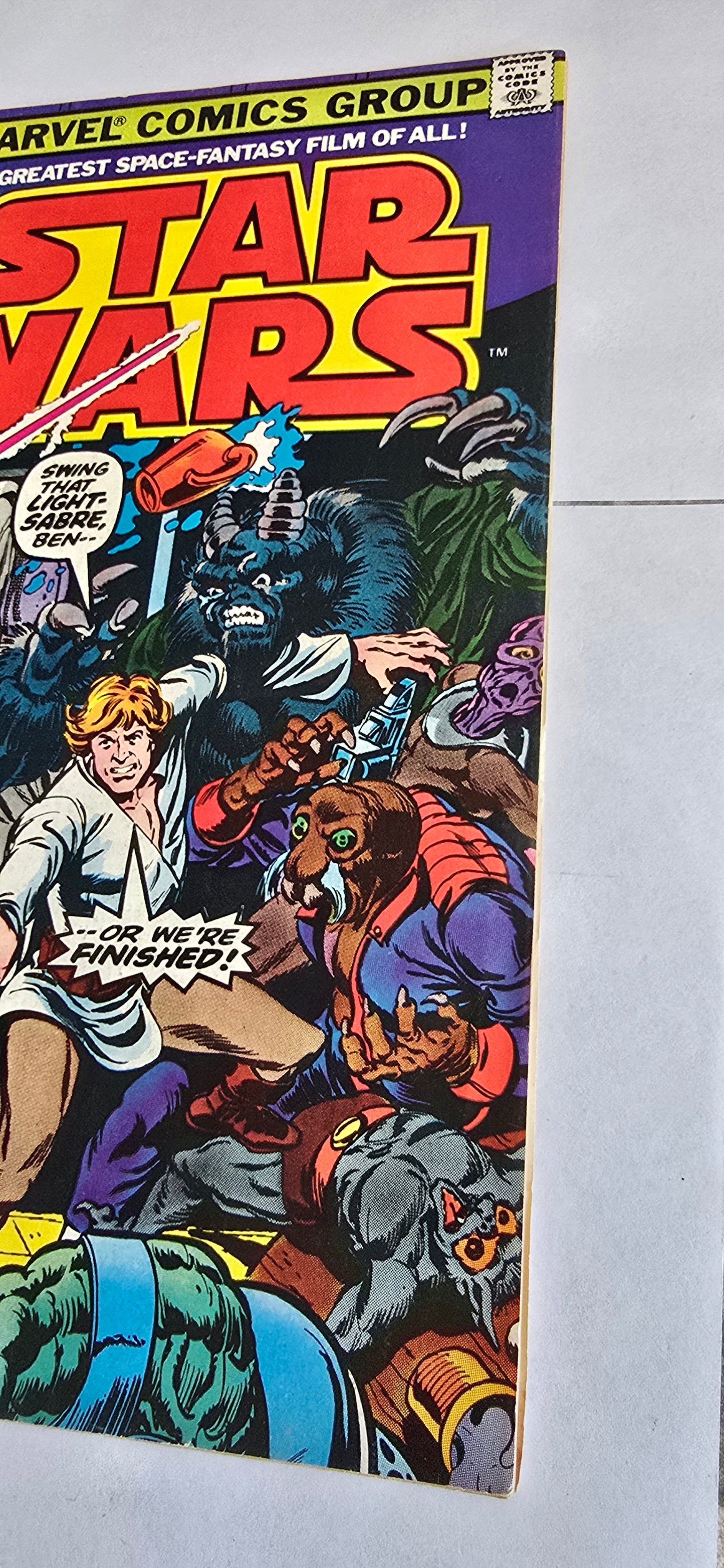 Star Wars #2 (1977) Marvel Comics | REPRINT | Luke Skywalker Cover | VG/FN