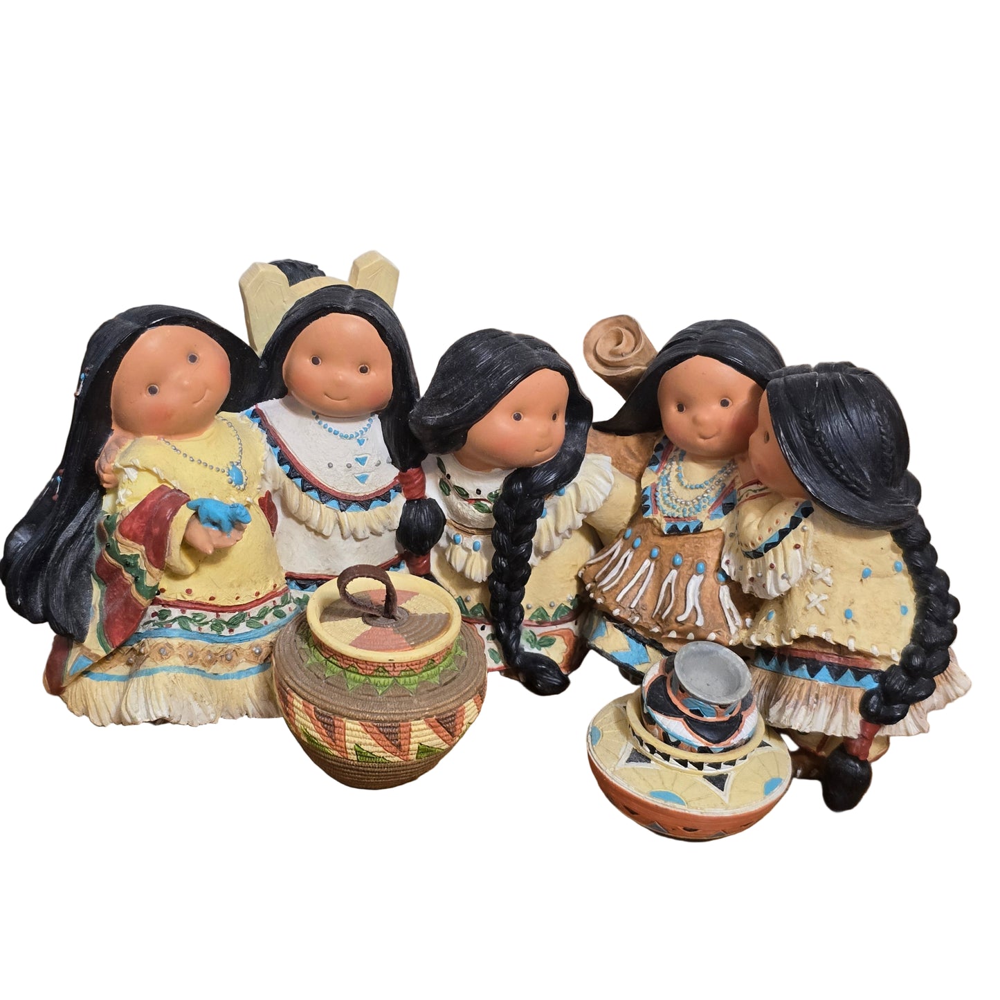 1998 Friends of the Feather “Best of Friends” 5th Anniversary Figurine