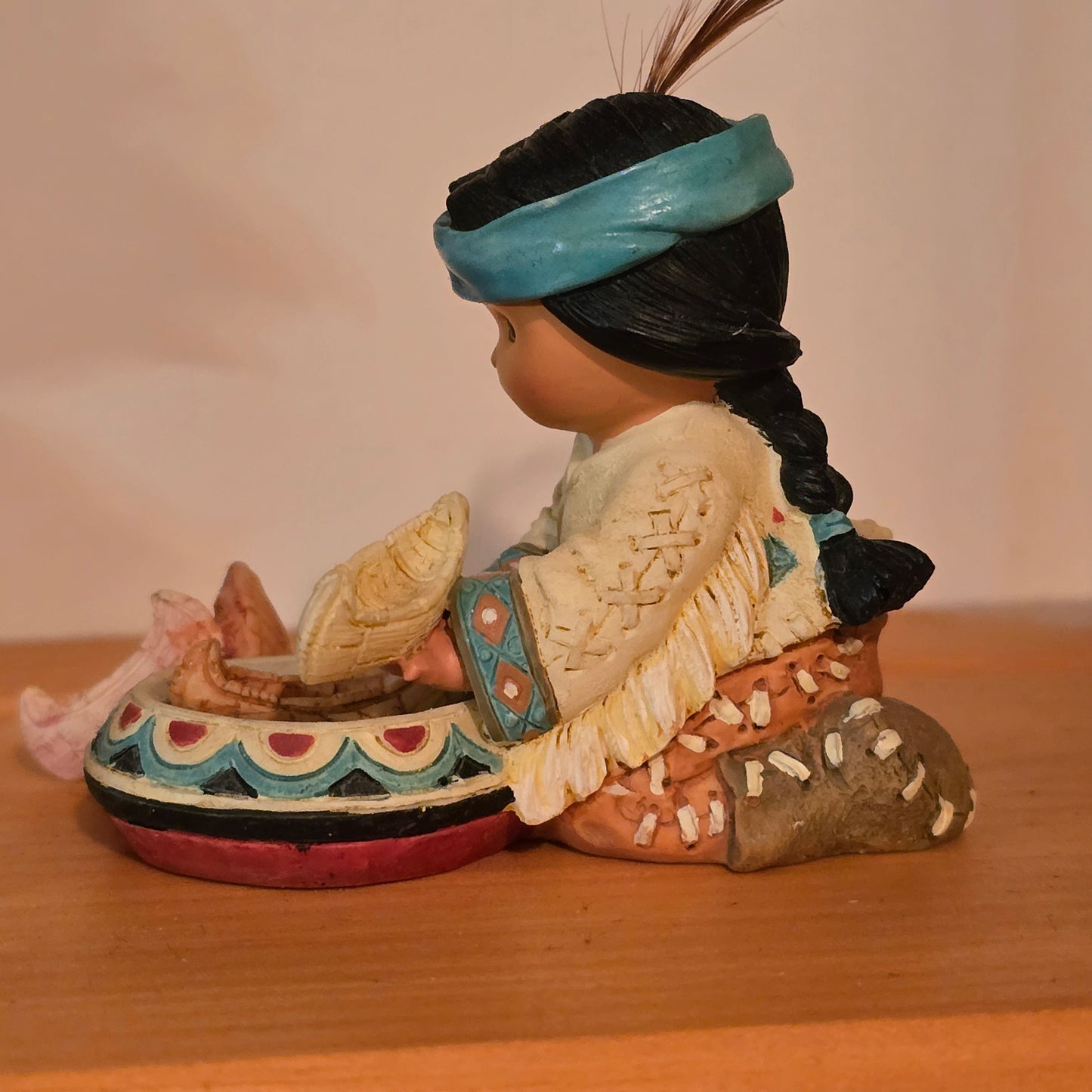 Friends of the Feather – “Canoe Be Five, Too?” – 1997 Enesco Figurine #326437
