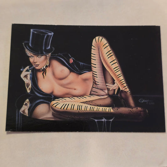 Olivia “Piano Lady” Vintage Trading Card (1982) – Comic Images