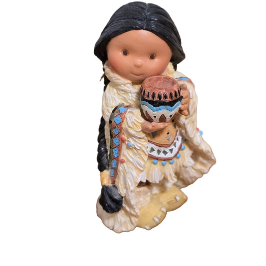 1996 Friends of the Feather “Little Bearing Gifts” Figurine by Enesco