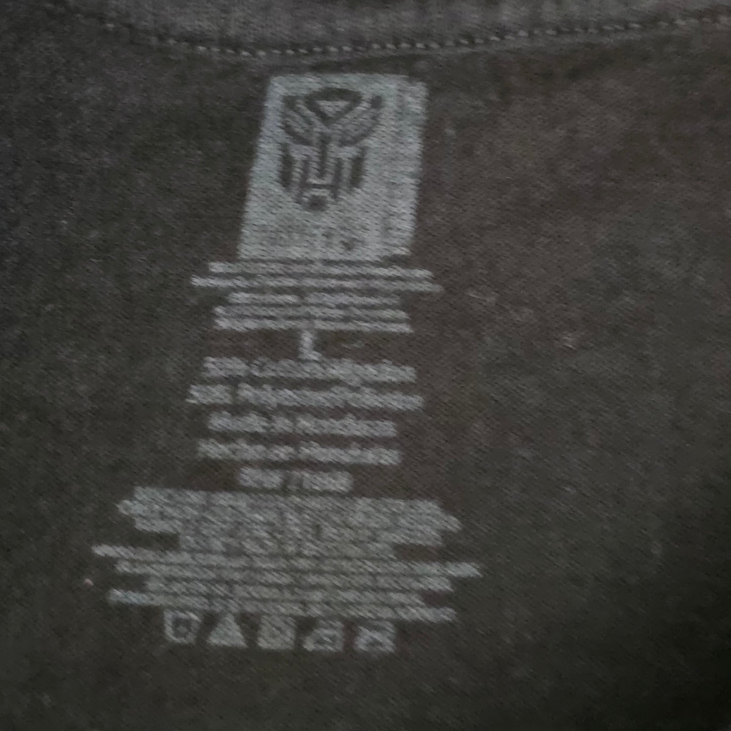 Transformers Autobots Logo Graphic Tee Black Minimal Streetwear Shirt