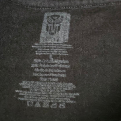 Transformers Autobots Logo Graphic Tee Black Minimal Streetwear Shirt