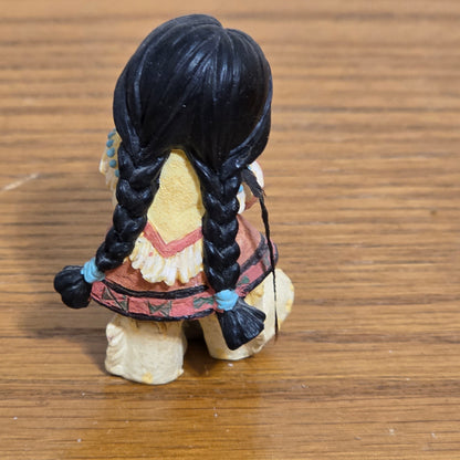 1998 Friends of the Feather Enesco “Fishin’ for Dinner” Figurine