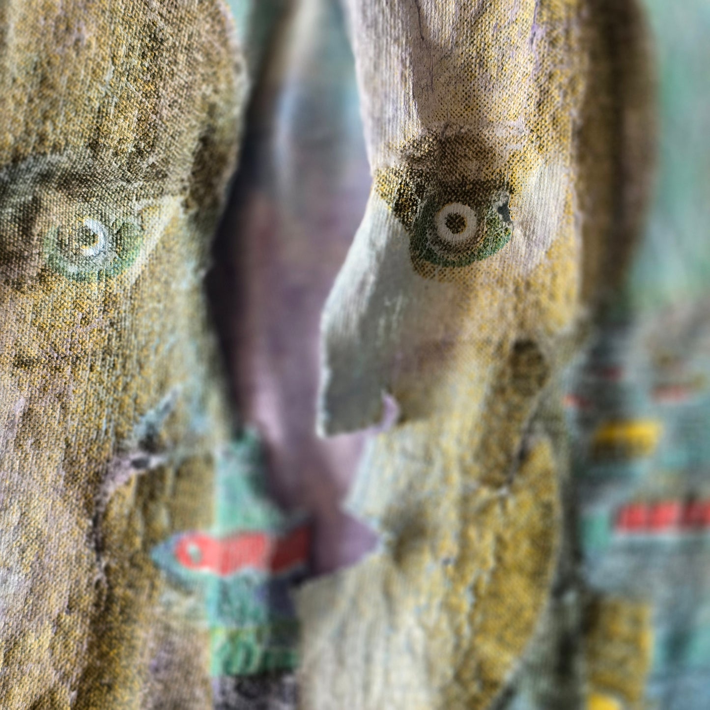 Vintage Pink Floyd Division Bell 1994 Tour Tee – Extreme Distress Grunge Art Shirt