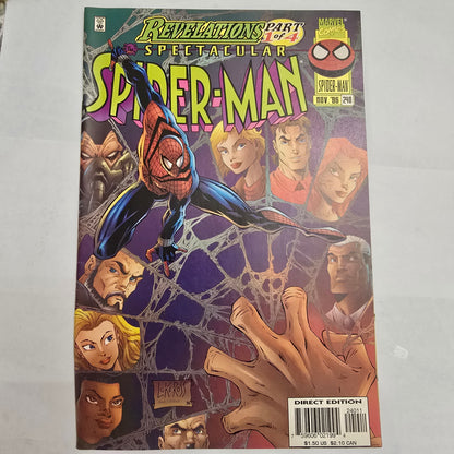 Spectacular Spider-Man #240 (1996) Marvel VF Direct Edition
