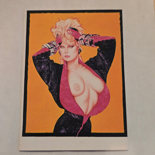 Olivia “Playboy After Dark” Vintage Trading Card (1986) – Lillian Müller