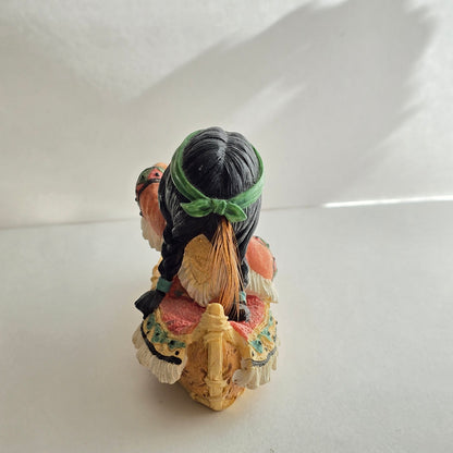 1998 Friends of the Feather Canoe Figurine – Enesco, Karen Hahn