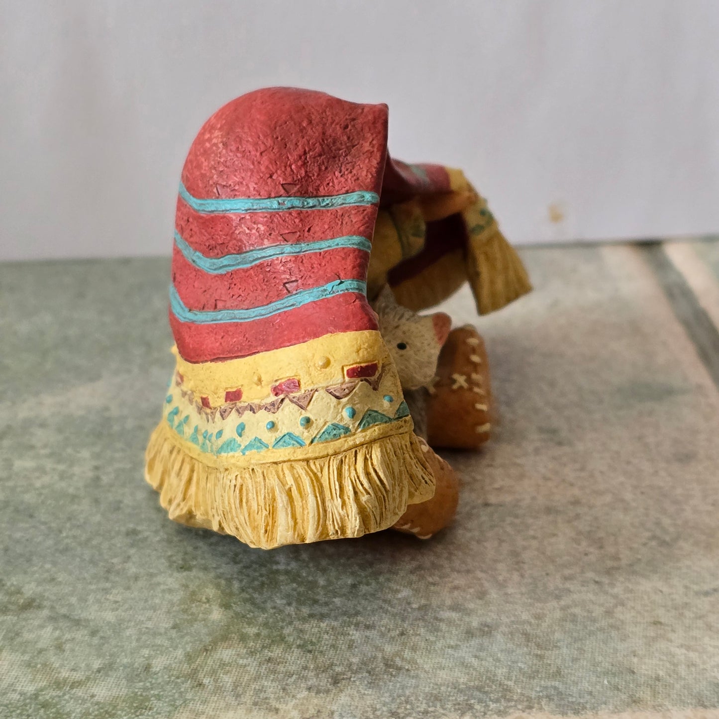Enesco Friends of the Feather – “Brothers Of The Earth” – 1994 Figurine (#115681)