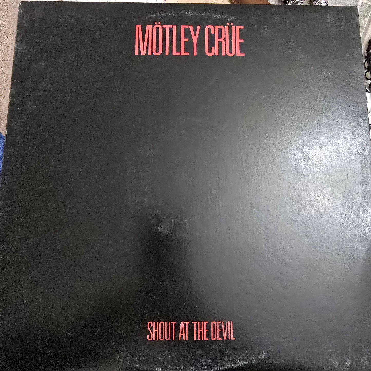 Mötley Crüe – Shout at the Devil (1983 US Elektra LP) Original Inner Sleeve