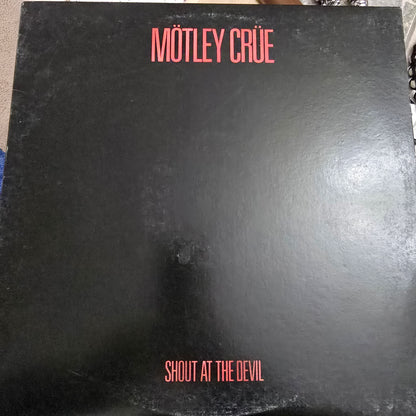 Mötley Crüe – Shout at the Devil (1983 US Elektra LP) Original Inner Sleeve