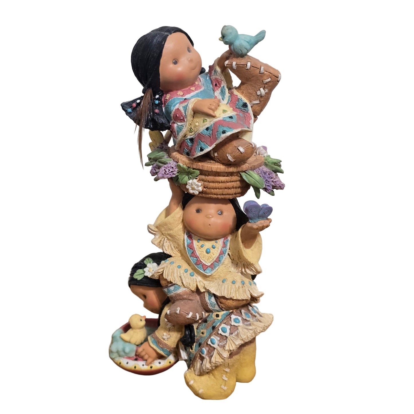 1995 Friends of the Feather “Reaching New Heights” Figurine by Enesco